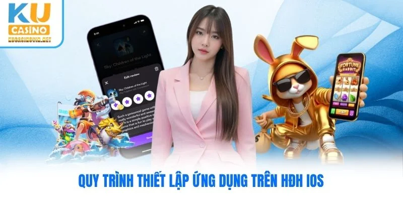 Quy trình thiết lập ứng dụng trên HĐH iOs Quy trình thiết lập ứng dụng trên HĐH iOs